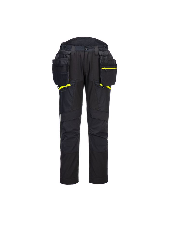 DX4 Softshell Holster Trousers (3L), 28, R, Black