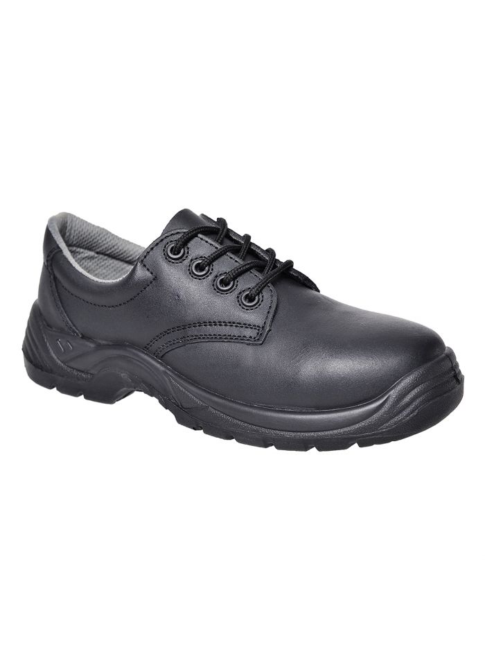 Composite Action Leather Low Shoe S1P SRC, 36, R, Black