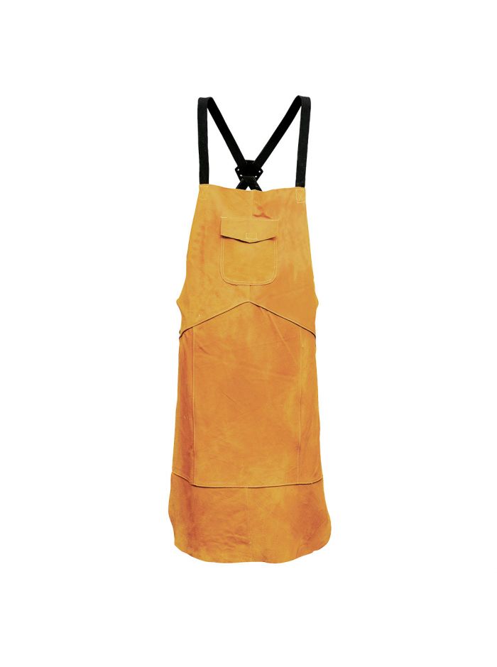 FR Leather Welding Apron, , R, Tan