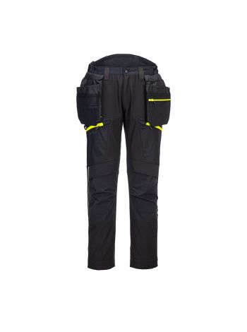 DX4 Softshell Holster Trousers (3L), 28, R, Black