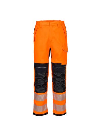 PW3 Modaflame Work HVO Multi-Norm FR Trousers, 28, R, Orange/Black