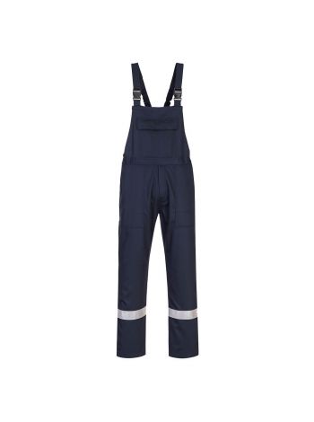 Bizweld Work FR Bib and Brace, L, R, Navy