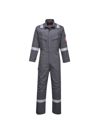Bizflame Industry FR Coverall, M, R, Grey
